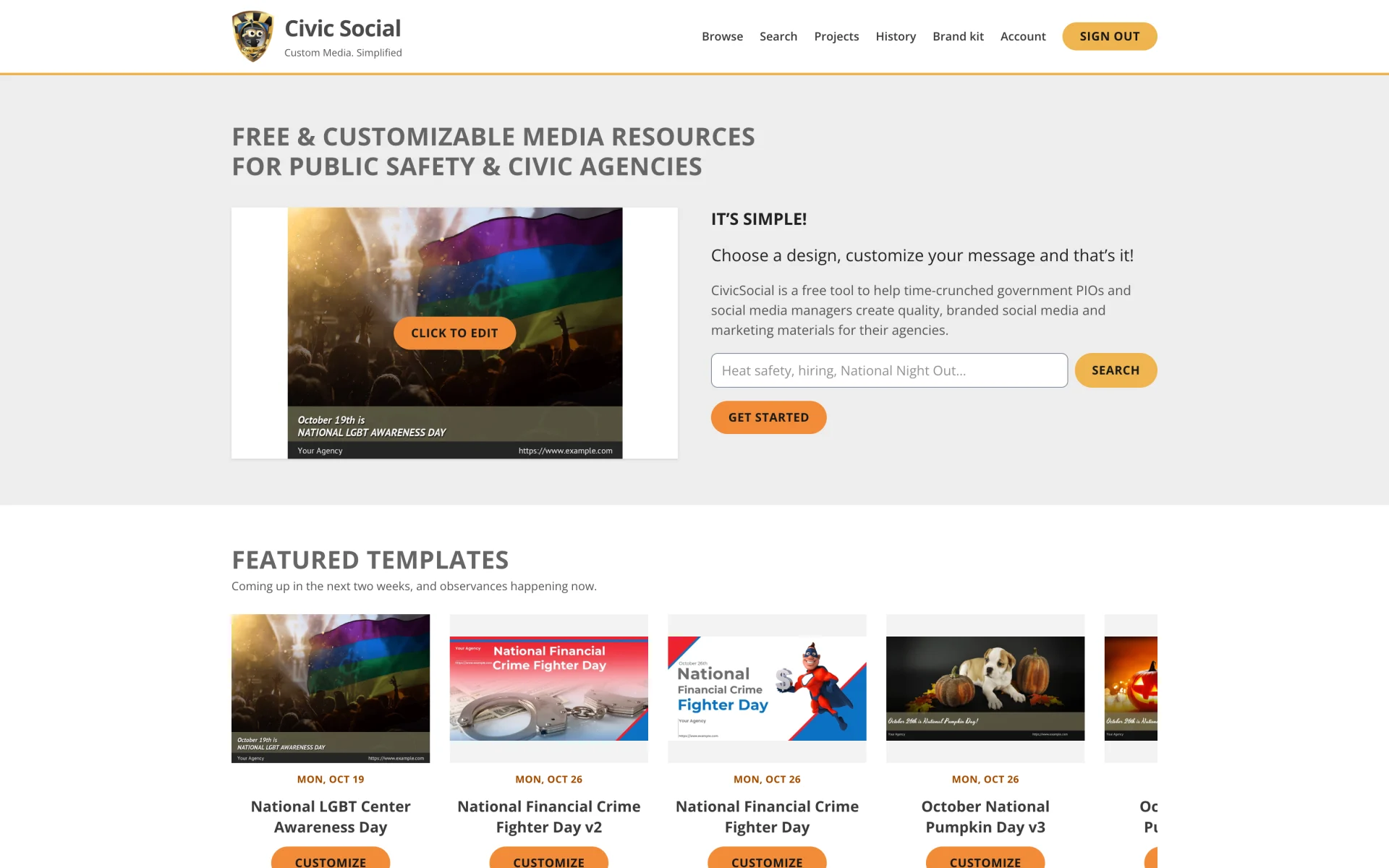 The CivicSocial design library with what’s coming up